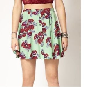MinkPink Floral Skirt